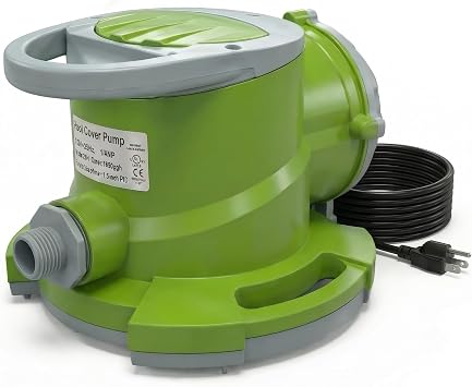 1/4 HP Automatic Swimming Pool Cover Pump, Submersible Sump Pump