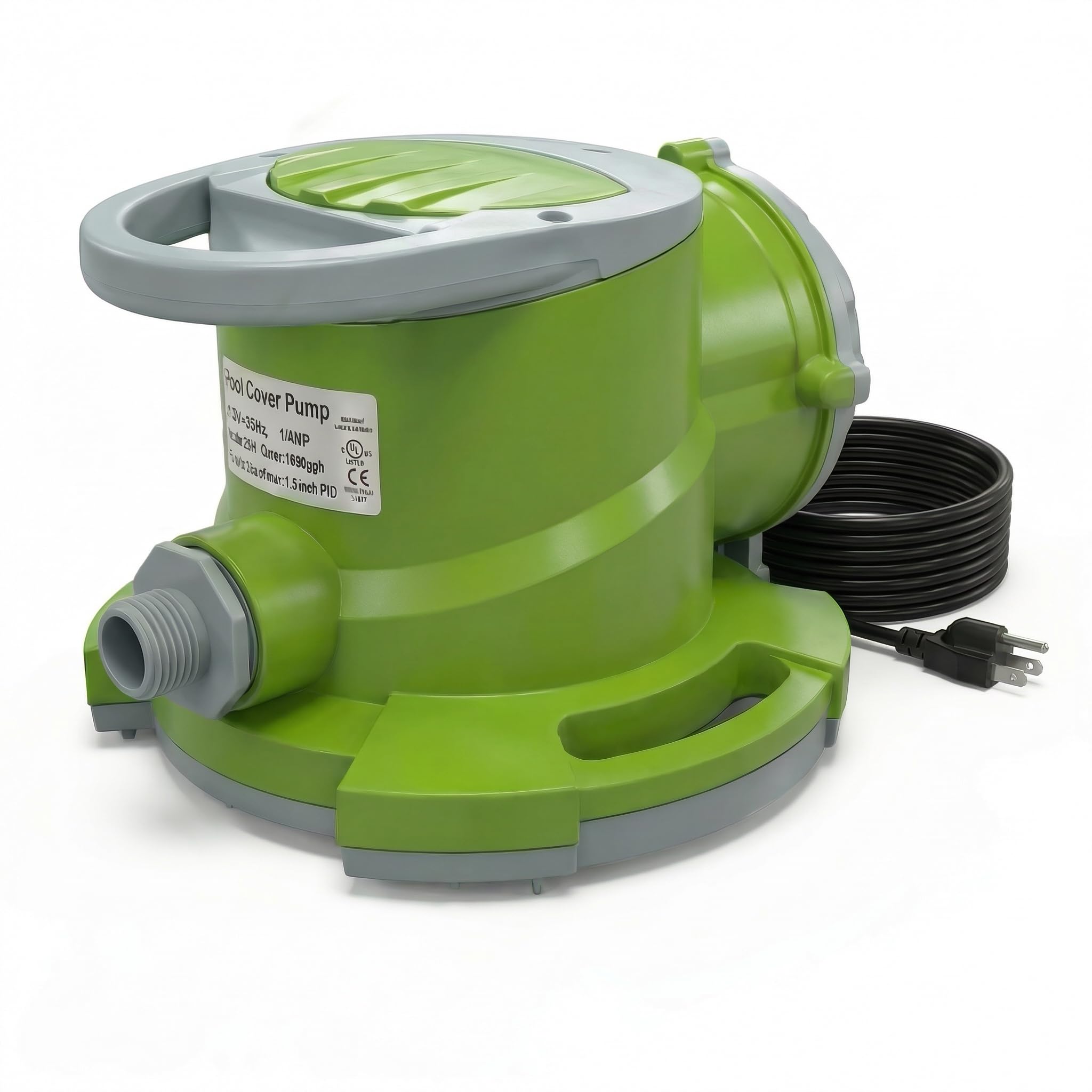 Photo 1 of KioGro 1/4 HP Automatic Swimming Pool Cover Pump, Submersible Sump Pump