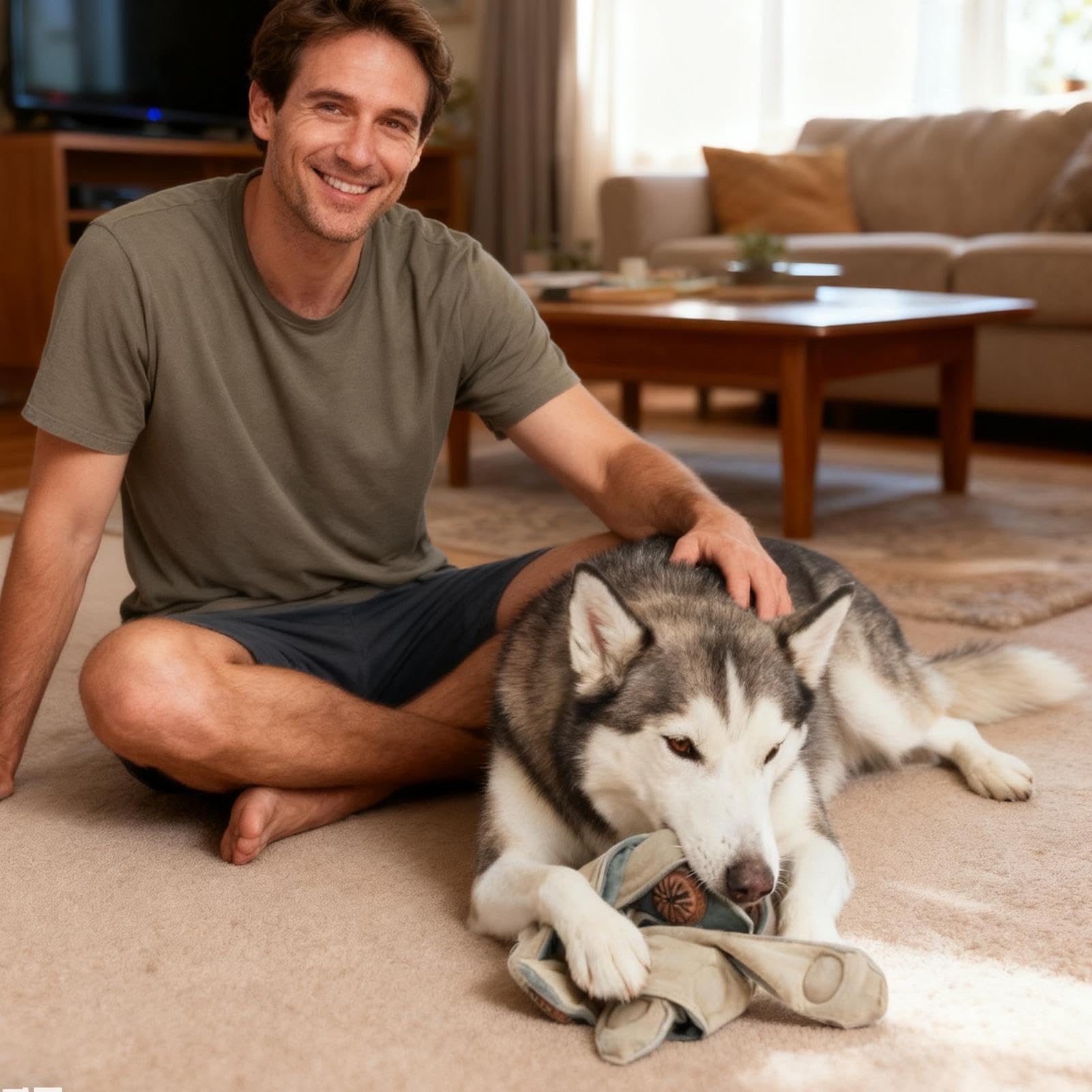 Juguetes Mordedores Perros Mordedor Interactivo Lavable e Impermeable | Juguetes Para Perros Pequeños Para interior exterior viaje piscina parque patio dormitorio jardín familia