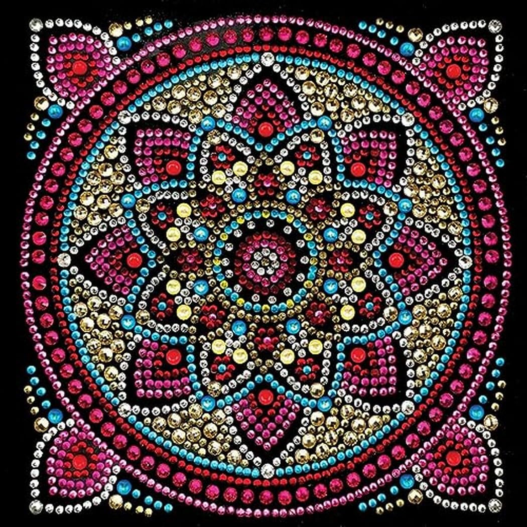Crystal Art Diamond Painting Card Kit - Mandala- Create Your Own 7