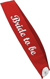AnneSvea schaerpe – Bride To Be Red JGA