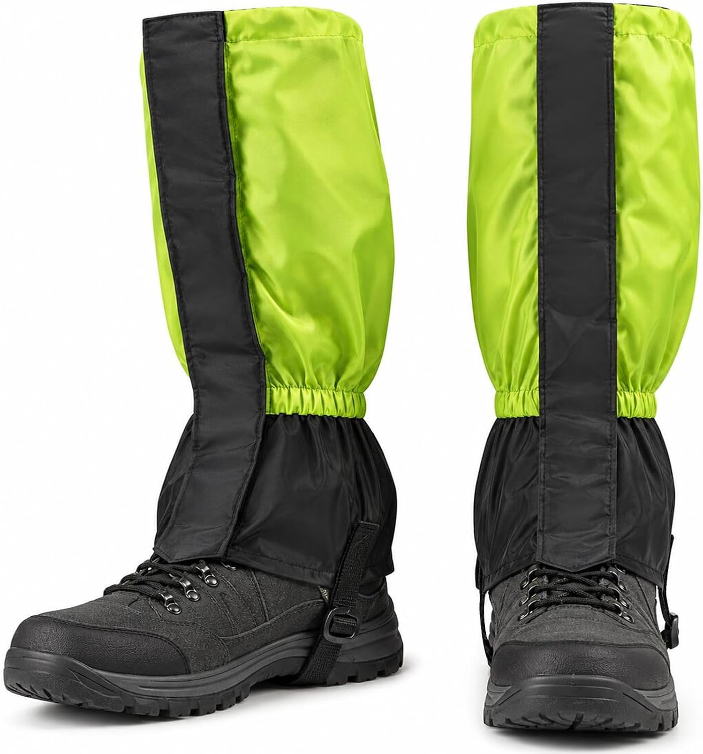 1 Pair Waterproof Garden Leg Chaps Adjustable Lawn Care Leg Gaiters Durable Weed Eater Leg Guards Protective Leg Cover Accessories for Men Outdoor Farm Yard Trimming Mowing Weeding Work