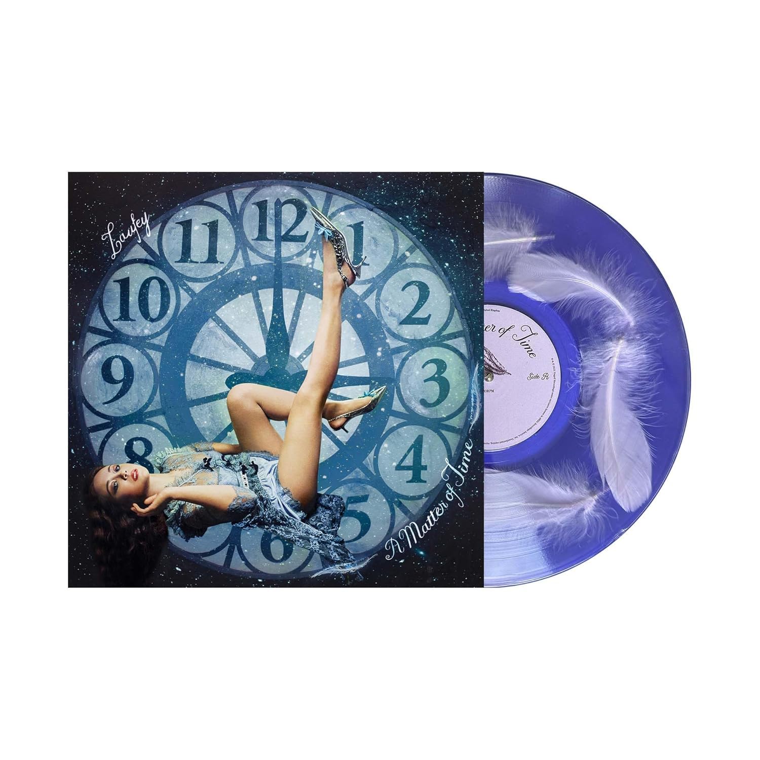 Laufey　A Matter of Time　直筆サイン入りブルーレコード G*x様 Laufey A Matter of Time 直筆サイン入り レコー - メルカリ