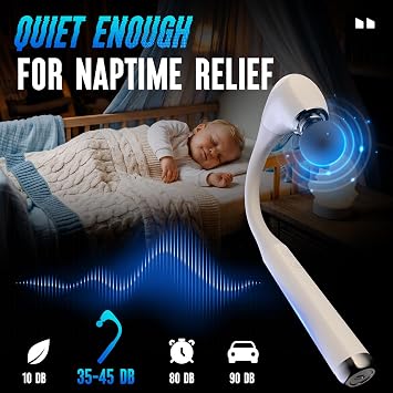 FVZ Massage Gun Deep Tissue - Back Massager for Pain Relief Deep Tissue with Extended Handle, 12MM Percussion Less-Shock Neck/Foot/Leg/Shoulder Massager, with 10MM White Massage Gun