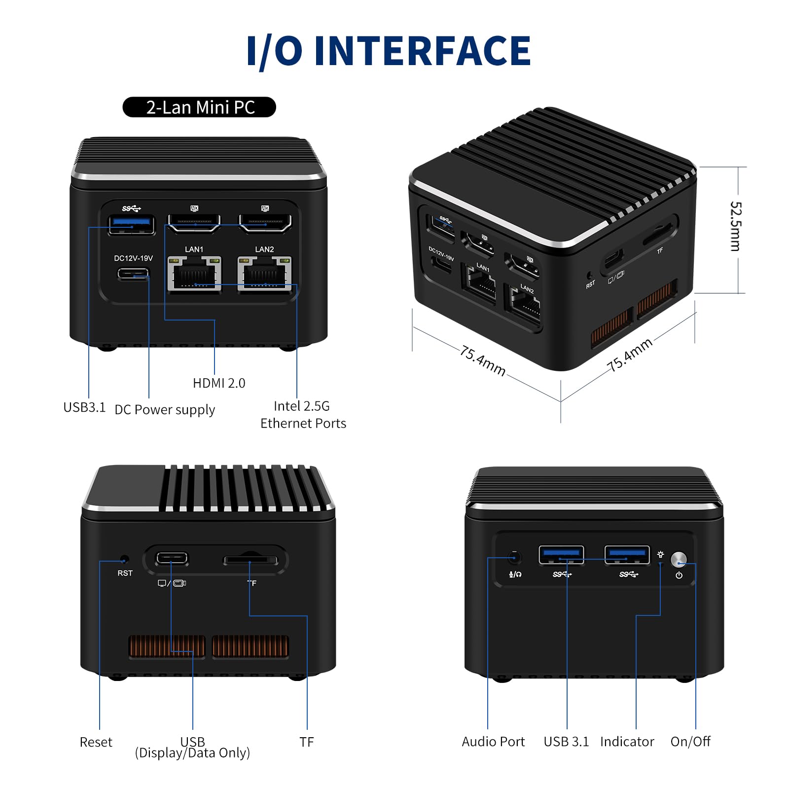 Amazon.com: Mrroute Firewall Router Mini PC Windows 11 Pro, Intel
