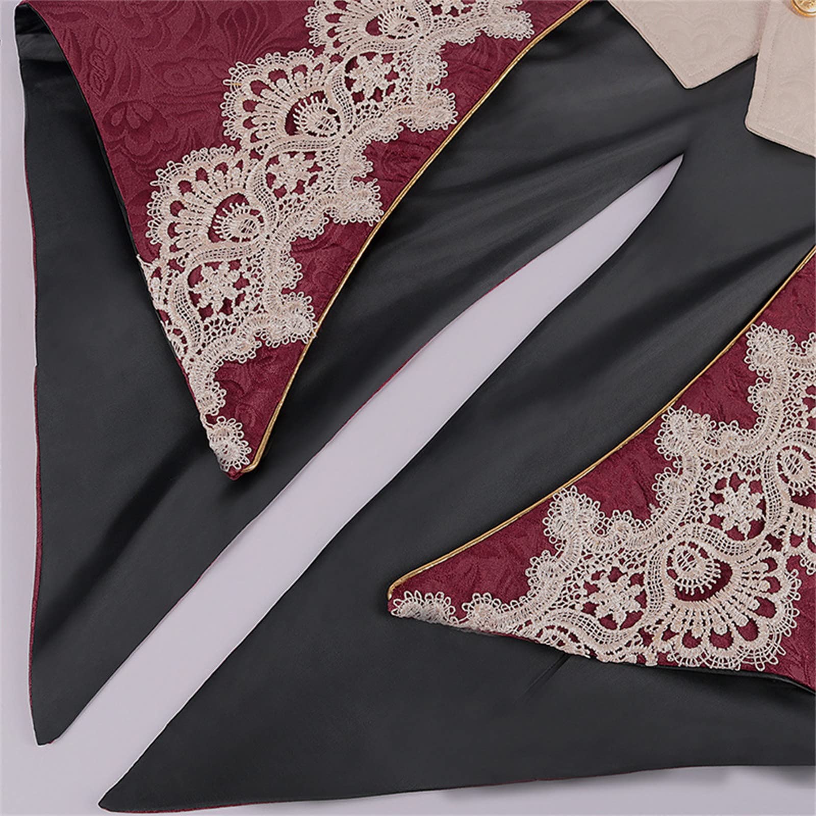 Giacca da Frac Medievale Gotica da Uomo Vintage Vittoriano Gotico Medievale Rinascimentale Giacca Carnevale Cosplay Cappotto Lungo Uomo Stile Gotico per Carnevale Cosplay Smoking Giacca Uniforme