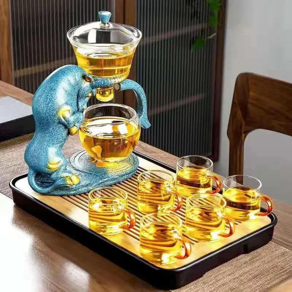 Zestaw do herbaty 350 ml, zaparzacz do herbaty liściastej, zaparzacz do herbaty liściastej, szklany czajniczek, zestawy do herbaty dla dorosłych, ekspres do herbaty, czajniczek z zaparzaczem do herb