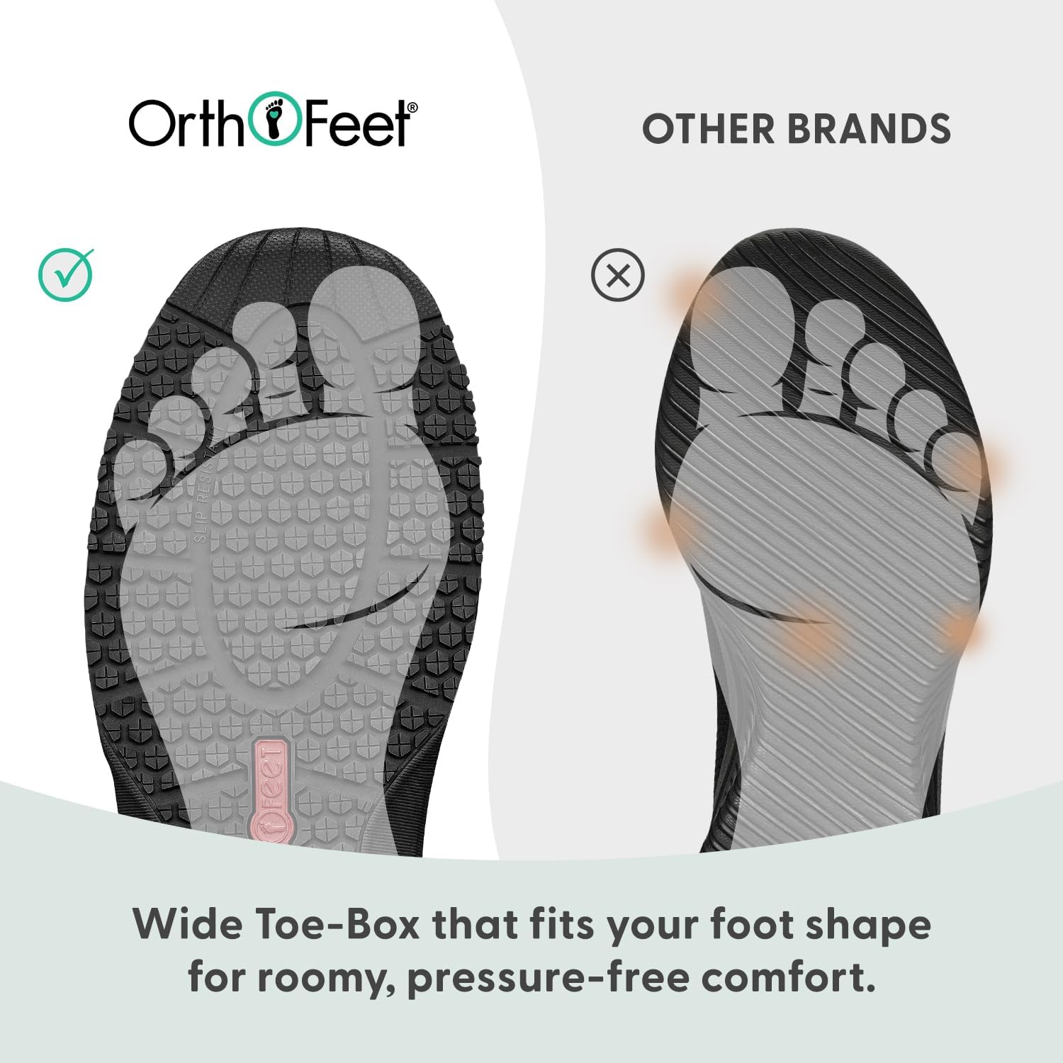 Orthofeet Men's Orthopedic Leather Ryder Boots - Image 6