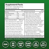 Vista 2 de Super Greens - Polvo y péptidos de colágeno en polvo