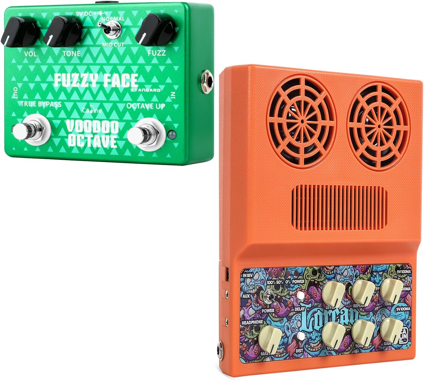 Caline 20W Electric Guitar Amp Rechargeable Mini Amplifer - View #3