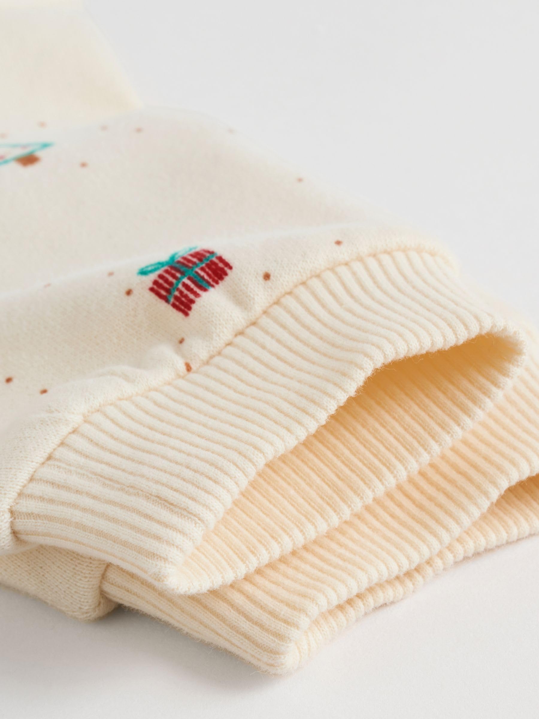 NEXT Baby Baby Jogginghose und Sweatshirt im Weihnachtsset