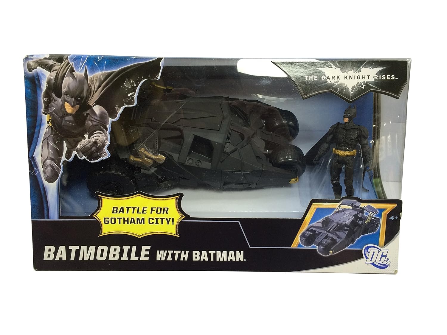 Toys Uncle Figure (The Dark Knight Rises Battle for Gotham City Batmobile with Batman Exclusive Action Figure Vehicle)
