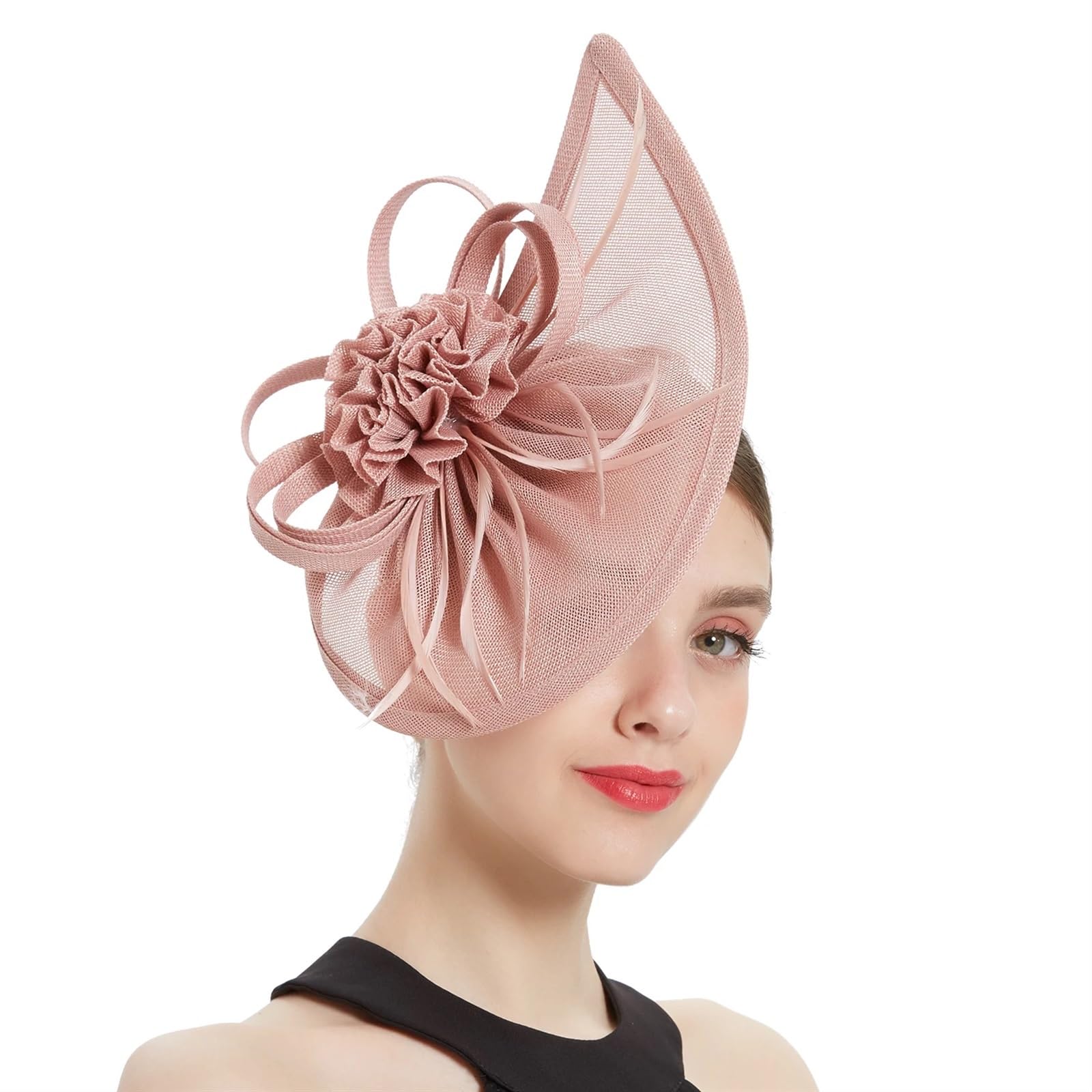 Cappello Fascinator in lino