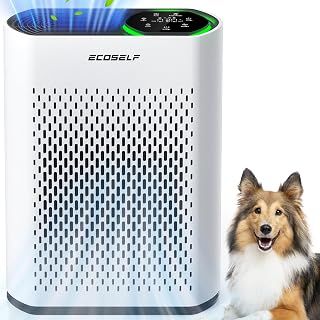 Powerful Air Purifiers for Home Large Room Up to 2400 Ft², HEPA Air Purifier with PM 2.5 Air Quality Display 20dB Sleep Mode, Air Purifiers for Bedroom Office Living Room