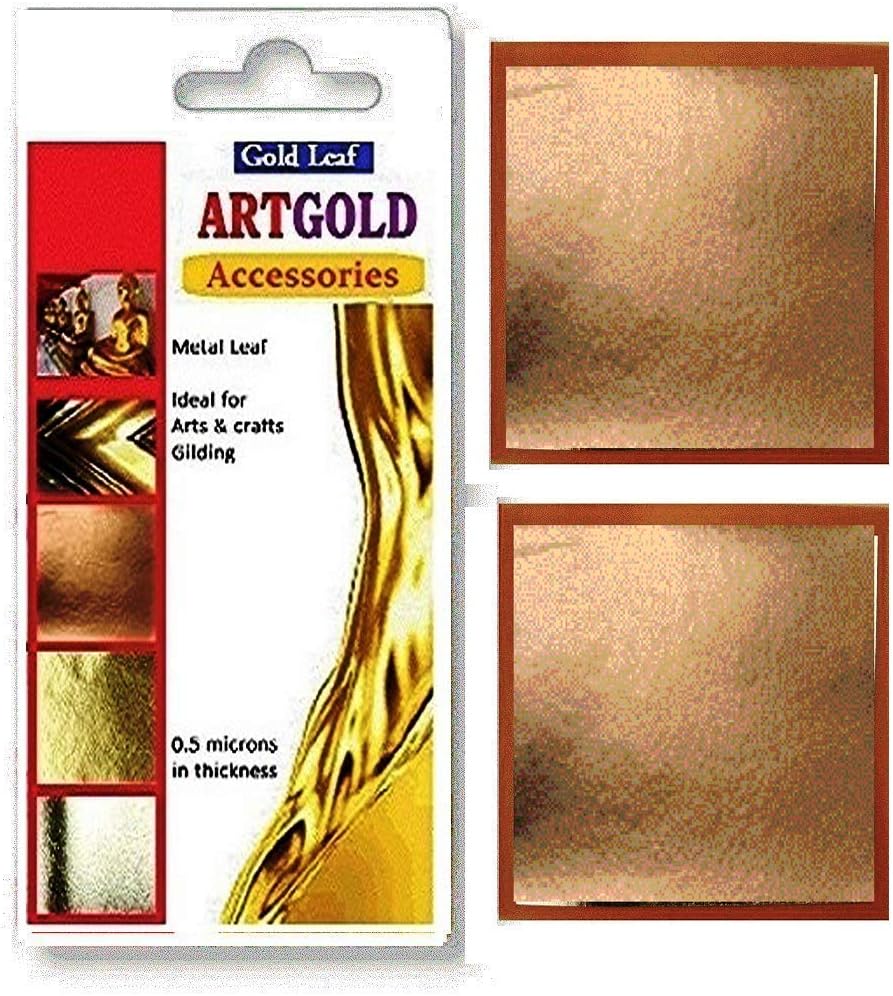 pure gold uk Copper Leaf Gilding 100 70mm quality cooper sheets