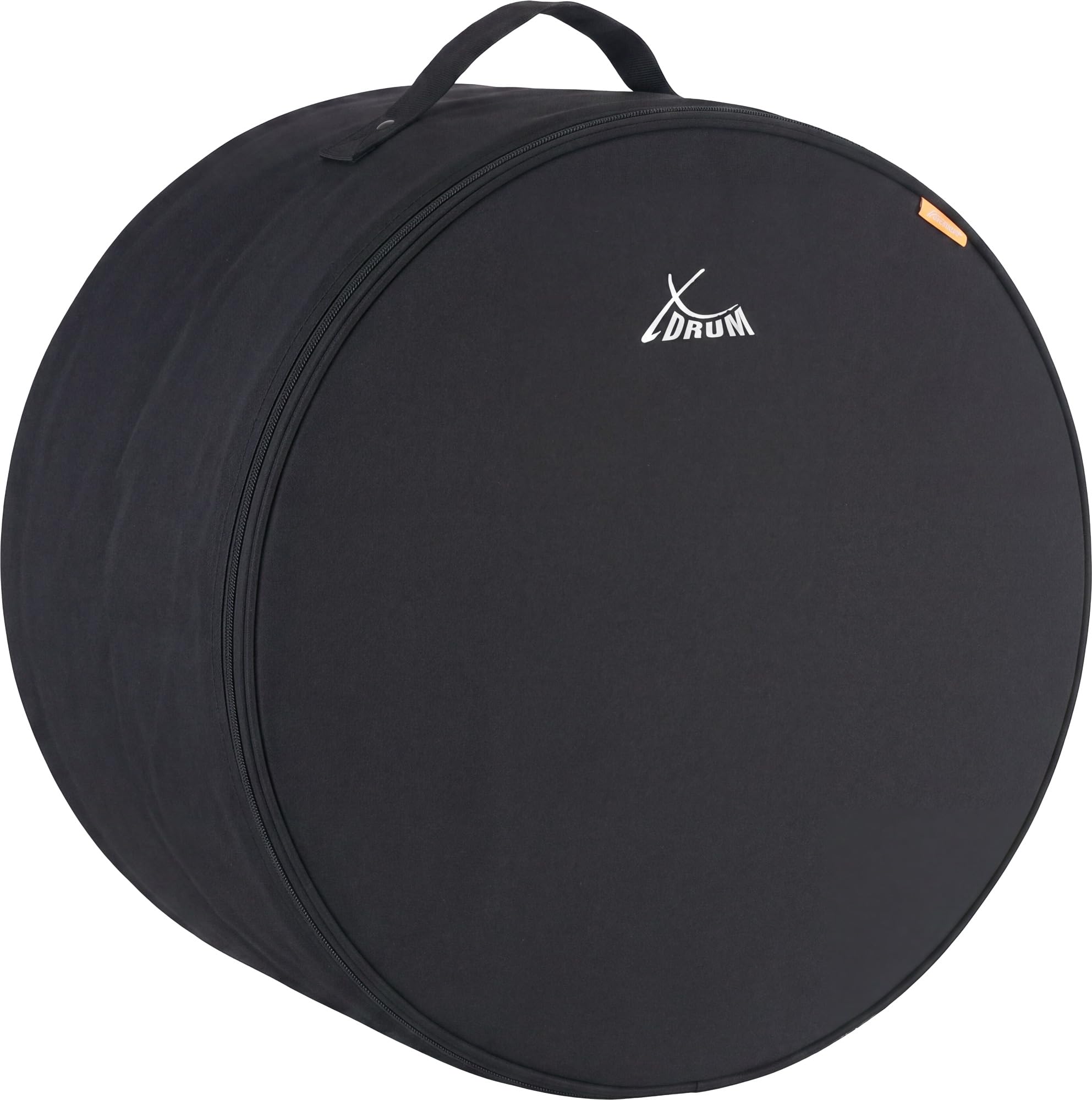 XDrum Bass Drum Tasche 18 x 14 Zoll, gepolstert, Schwarz, Drum Bag | Reißfeste Kunstfaser, wasserabweisend, Innenpolsterung, robuster Reißverschluss, Tragegriff