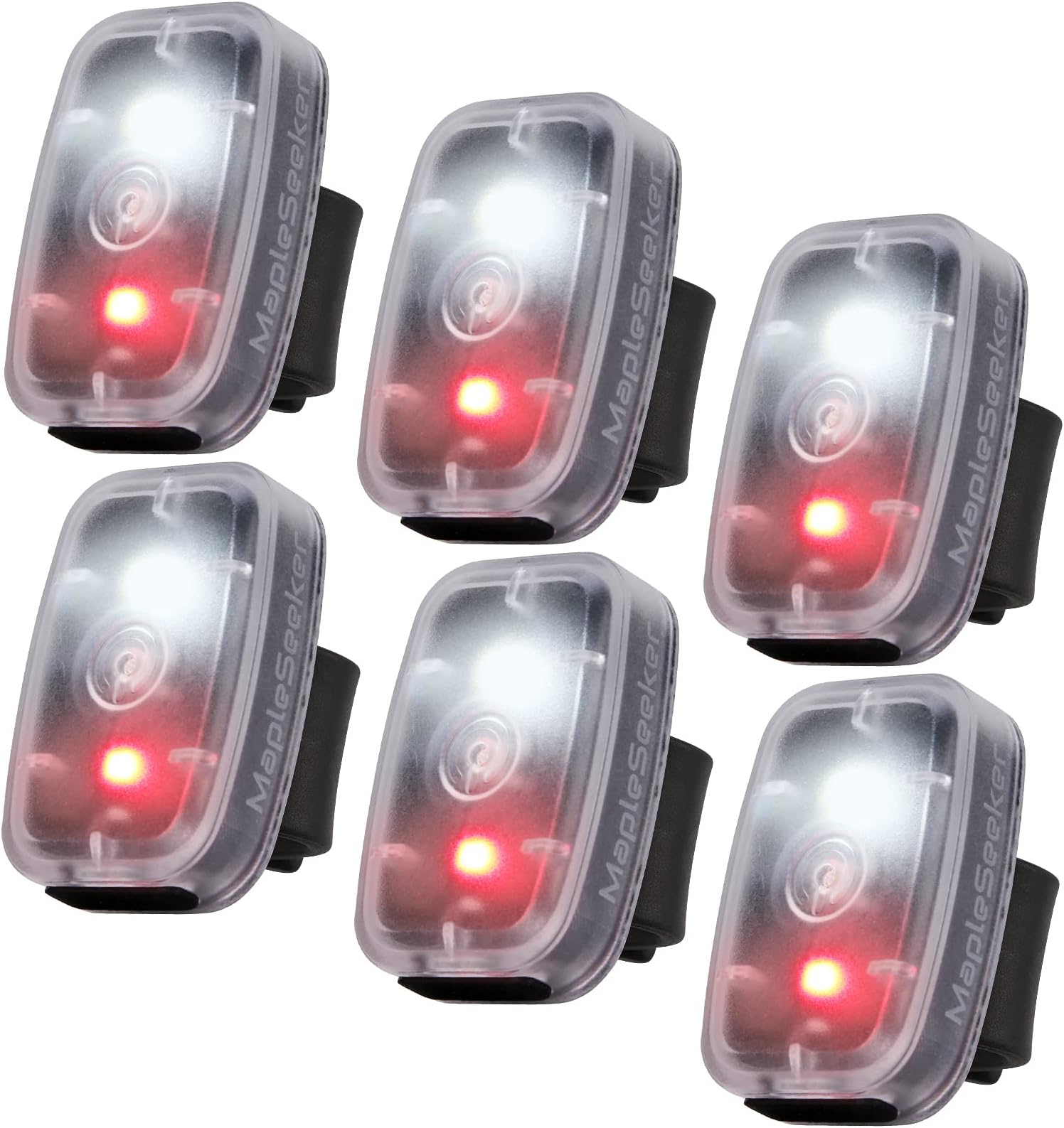 LED Safety Light, Clip On Strobe/Running Lights for Runners, Bike Tail Light with 5 Lighting Modes, High Visibility Accessories for Cycling, Hiking, Dogs and Kids