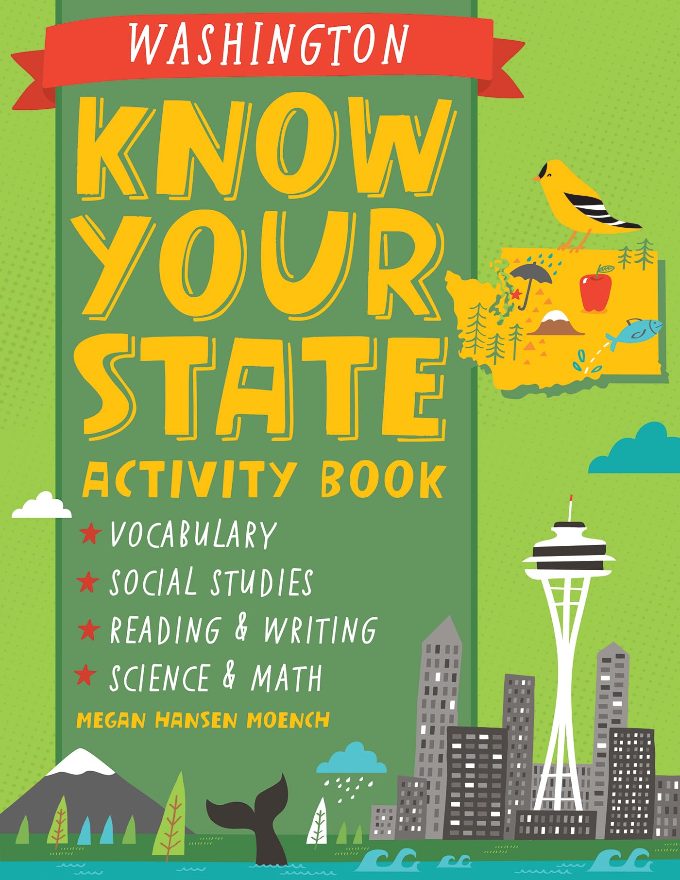 Know Your State Activity Book Washington (Children's Activity)