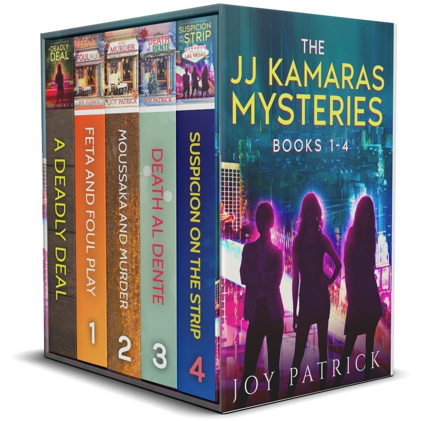 The JJ Kamaras Mysteries, Books 1 - 4