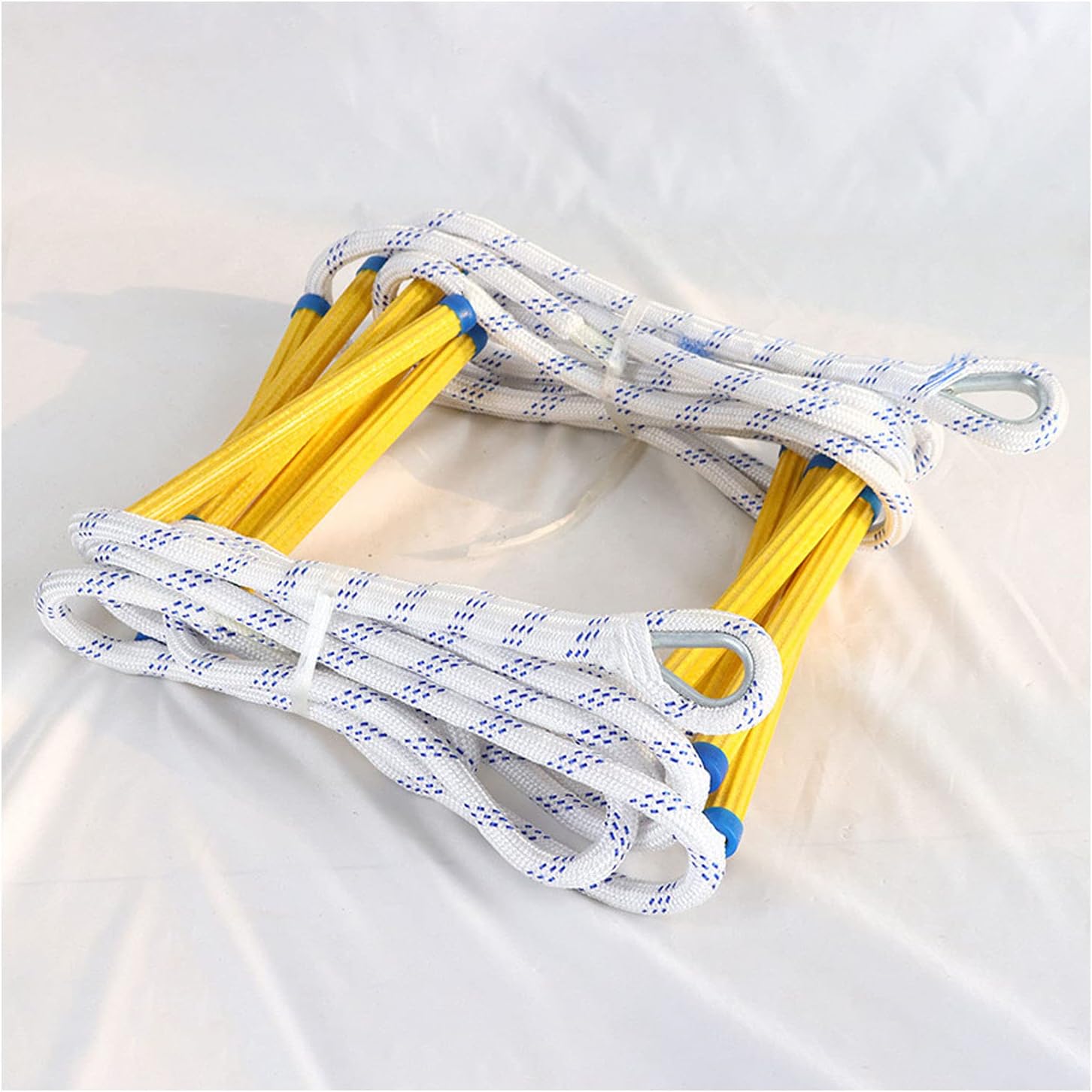 Rope Ladder,Escape Rope Ladder Outdoor Climbing Rope Ladder Emergency Fire Escape Ladder Nylon Soft Ladder/5M