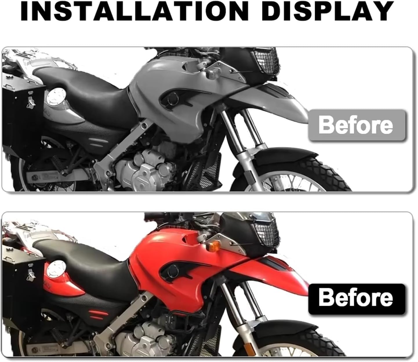 Autobahnbarren Für F650 GS Für G650 Für Sertao Autobahn Oberen Motor Crash Bar Rahmen Schutz Block Bars Motorrad