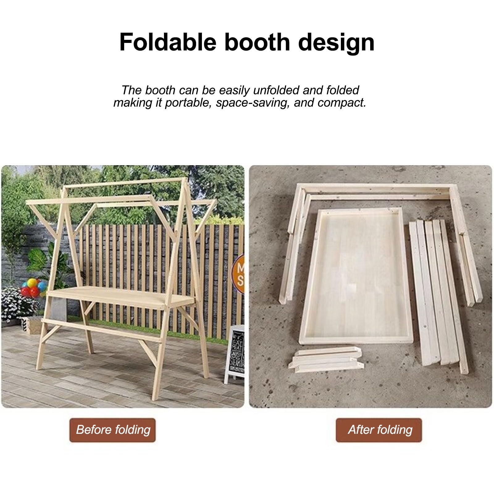 Carrello pieghevole per bancarella del mercato con tettoia parasole e cabina alimentare rossa di stoccaggio con tenda per venditori ambulanti 150 cm/59 pollici rack di concessione per eventi e mercati