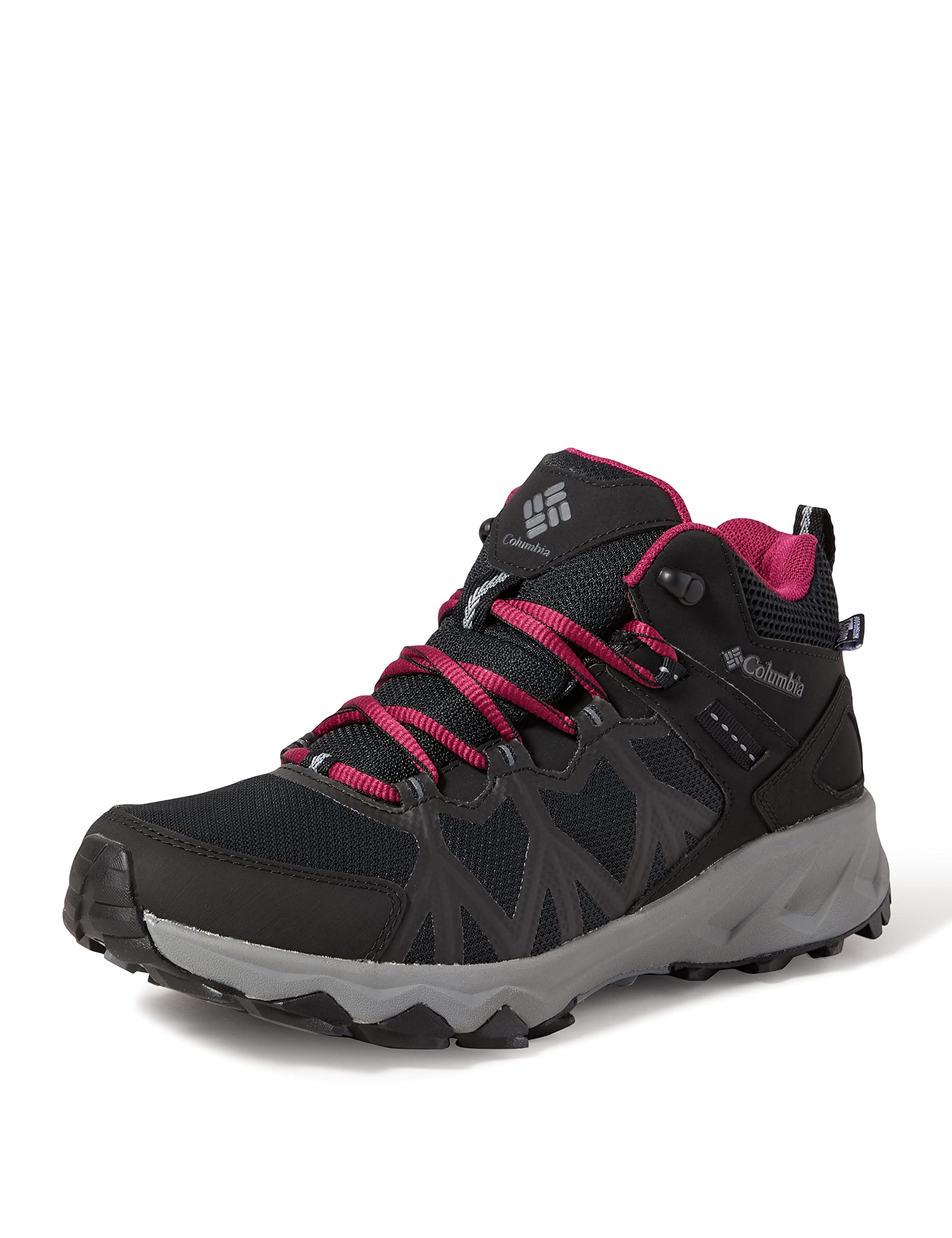 Columbia Peakfreak 2 Mid Outdry, Scarponi da trekking alta Donna, Black/Ti Grey Steel 2023 , 38.5 EU