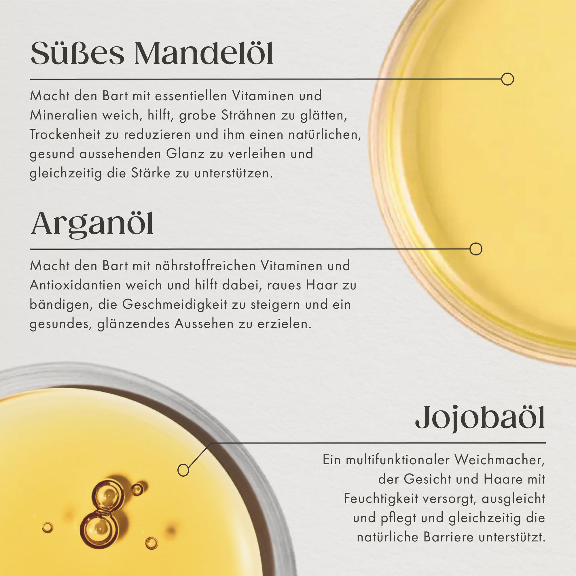 Satin Naturel Bio Bartöl Kaltgepresst 100ml – Bartpflegeöl für Männer – Unterstützt Bartwachstum – Mit Maskulinem Duft – Für Vollbart, Schnurrbart & Bartpflege – Vegane Naturkosmetik