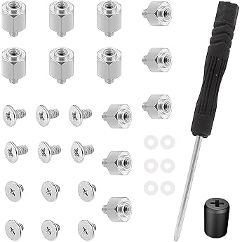 M.2 Screw Kit NVMe Screws m.2 SSD Mounting Kit m.2 ssd Screws M.2 for Asus Motherboard