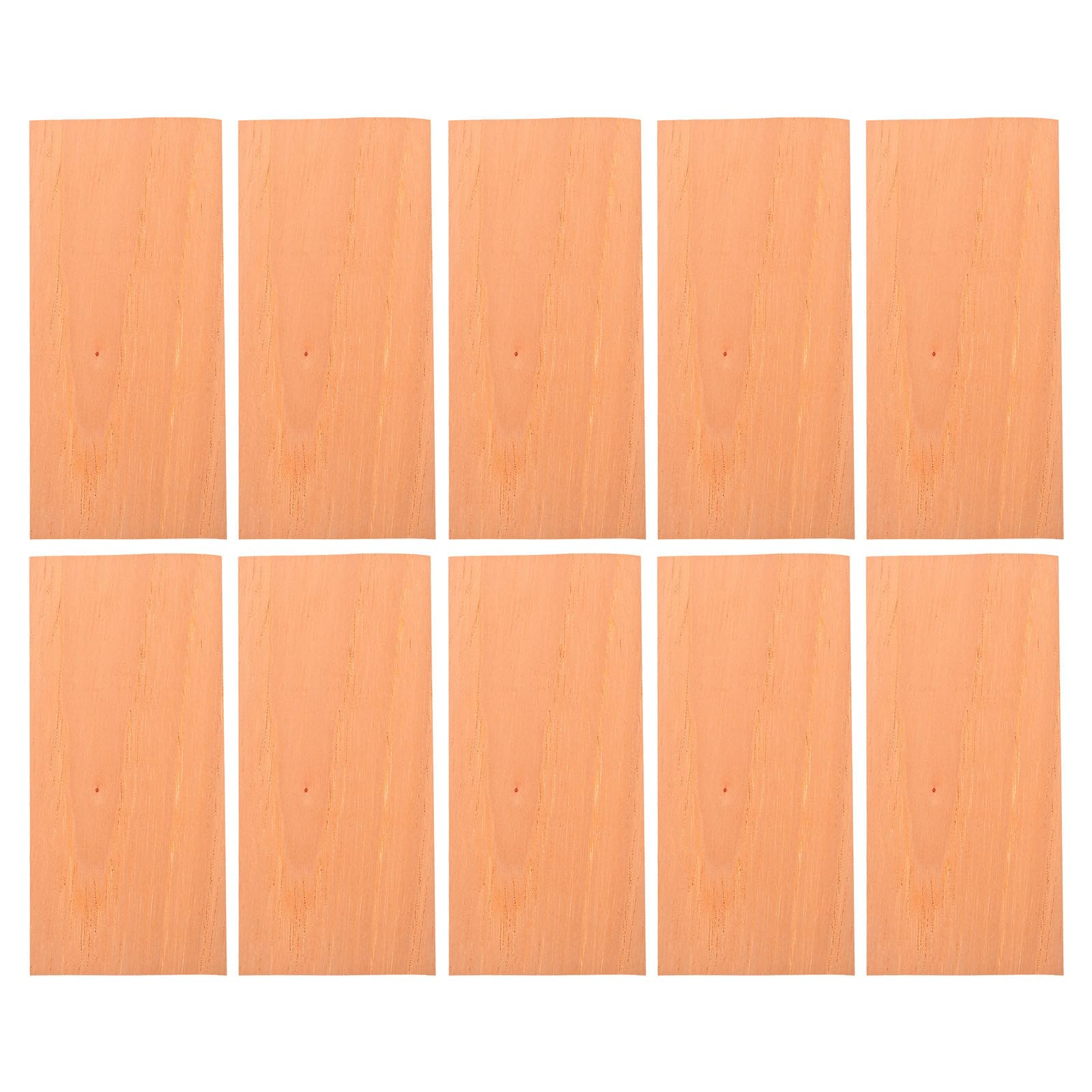 Láminas de madera de cedro SHINEOFI de 10 piezas rectangulares para mantener puros en humidor 8