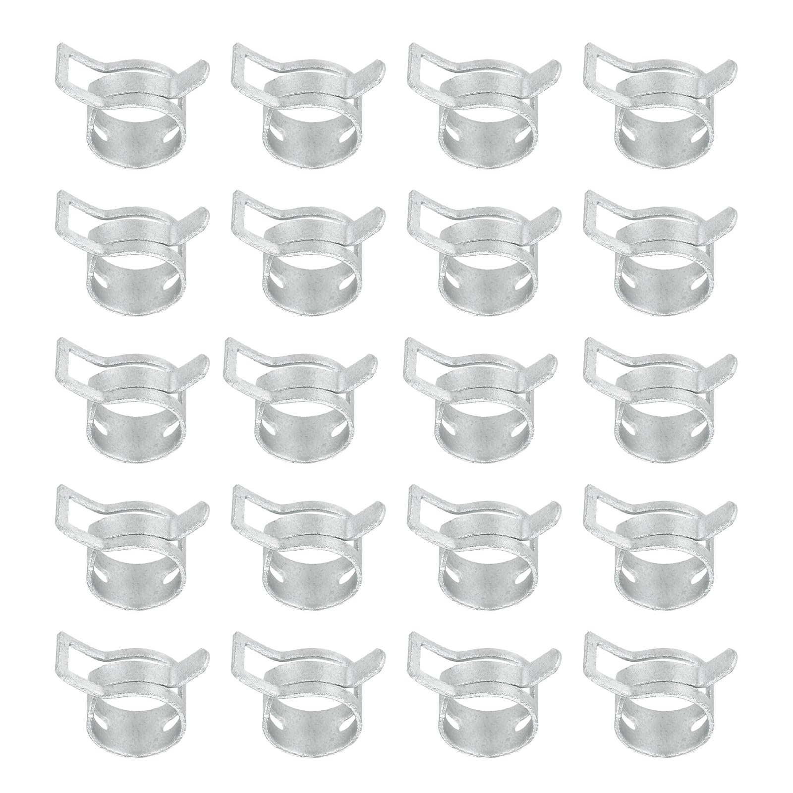 PATIKIL Spring Band Hose Clamps for 13.5-14.2mm OD Hose