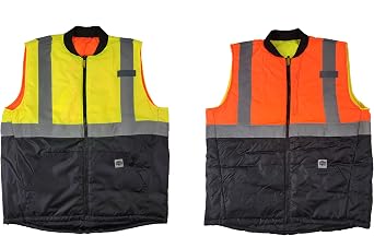 Buffalo Outdoors Workwear Hi-Vis 2-in-1 Reversible Safety Vest
