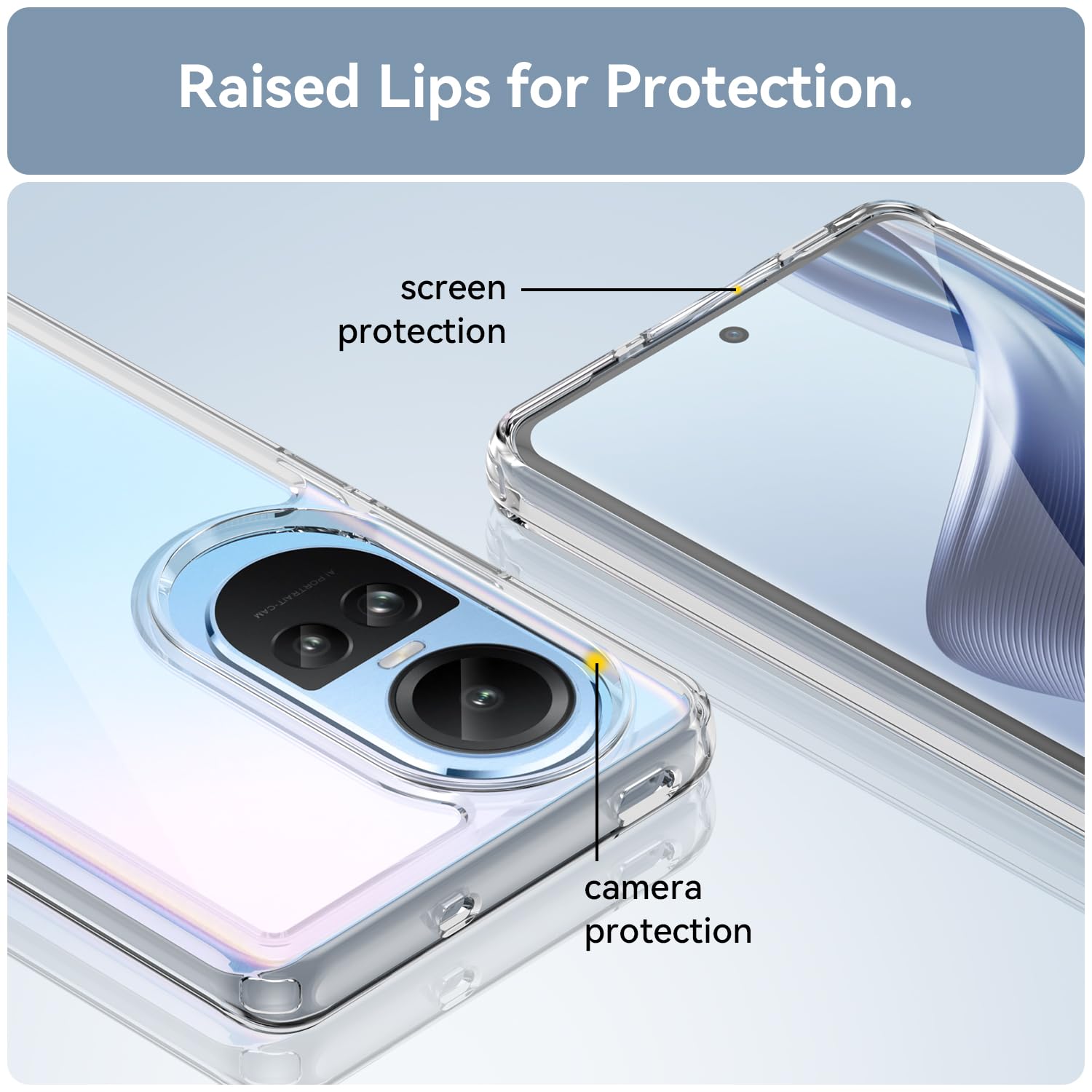 Custodia MOJIA Per Xiaomi Mi 13 Ultra – Cover Sottile In TPU Morbido E Dorso Acrilico Nero