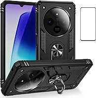 Vista 68 de Funda para Xiaomi redmi Note 10 Pro con protector de pantalla, ajuste delgado, protección militar, a prueba de golpes, funda trasera para Redmi Note