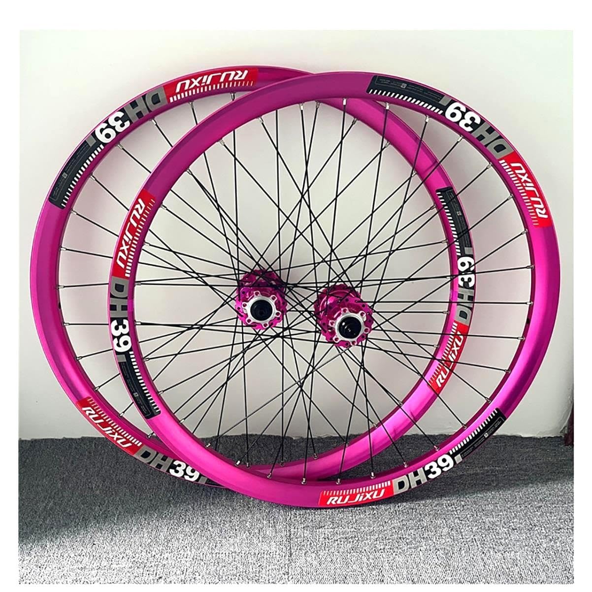 Set Di Ruote Per MTB 26/27,5/29 Pollici Mozzi Con Freno A Disco