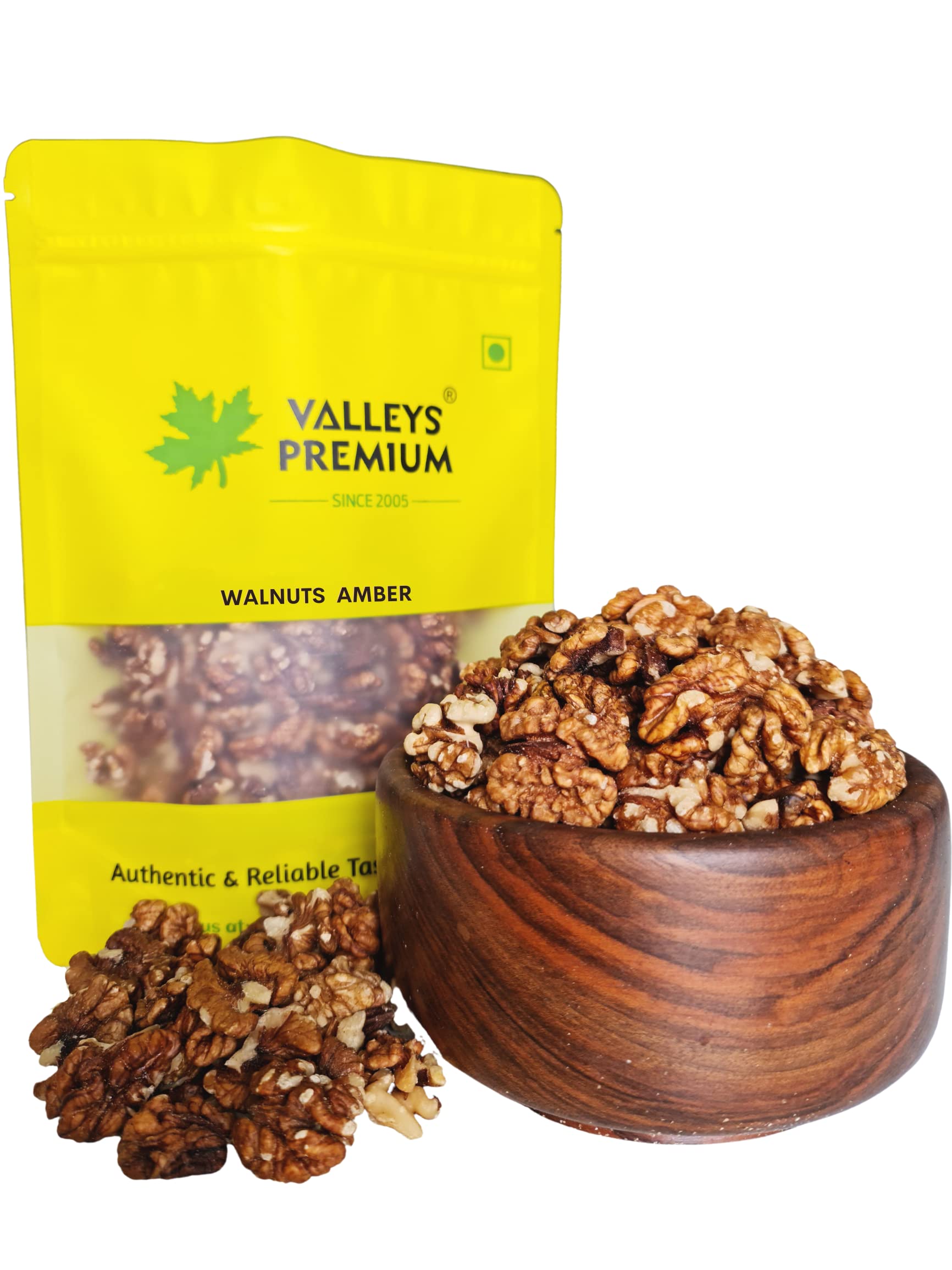 Valleys Premium Kashmiri Amber Walnut Kernels Vaccum Pack 400 Grams (AKHROT Giri) (B07QBF4GC9) Amazon Price History, Amazon Price Tracker