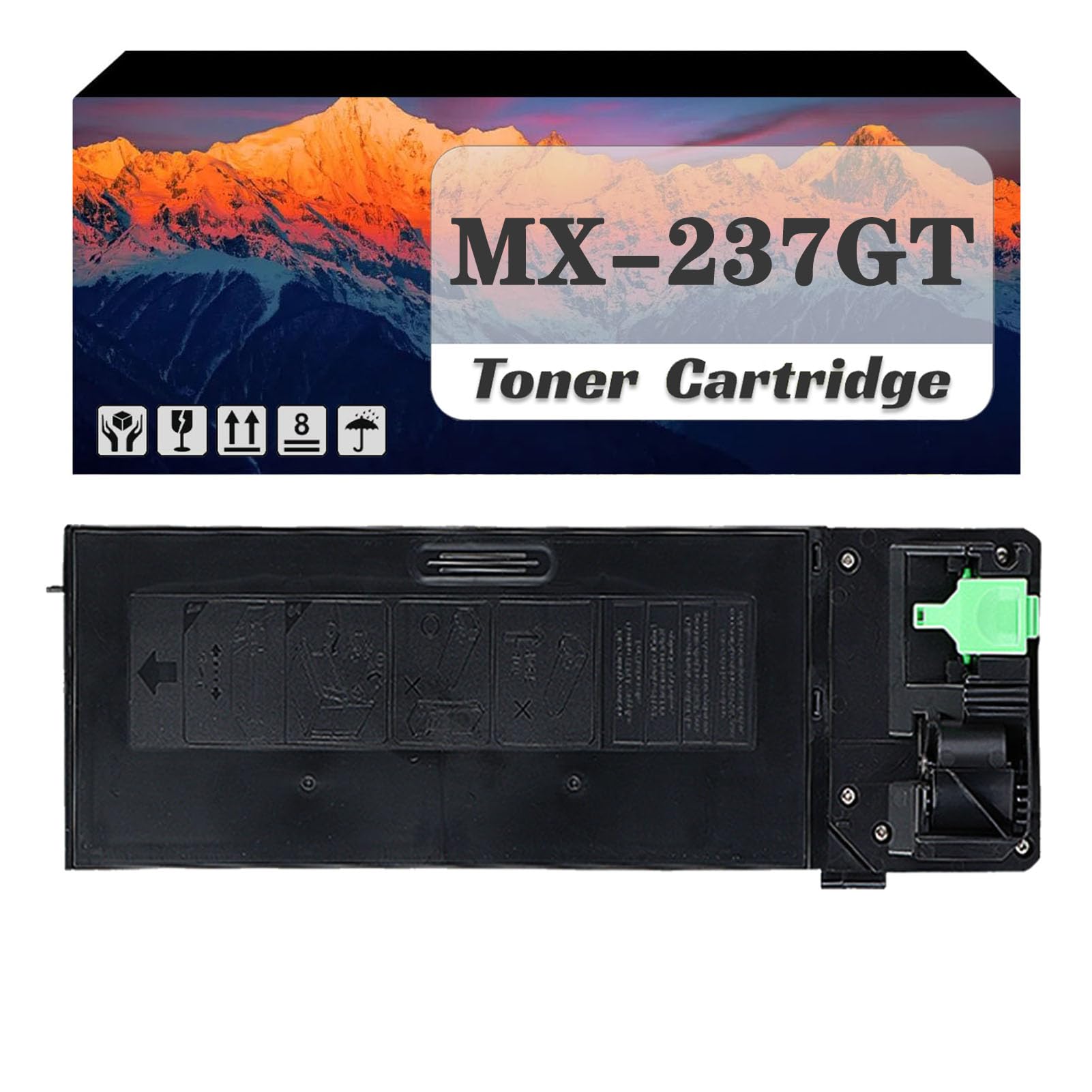 PuCio MX-237GT MX237GT Cartuccia Toner Ad Alta capacità Compatibile per Sharp AR-6020 AR-6020d AR-6020N AR-6023 AR-6023N AR-6026N AR-6026N. 1 Pack