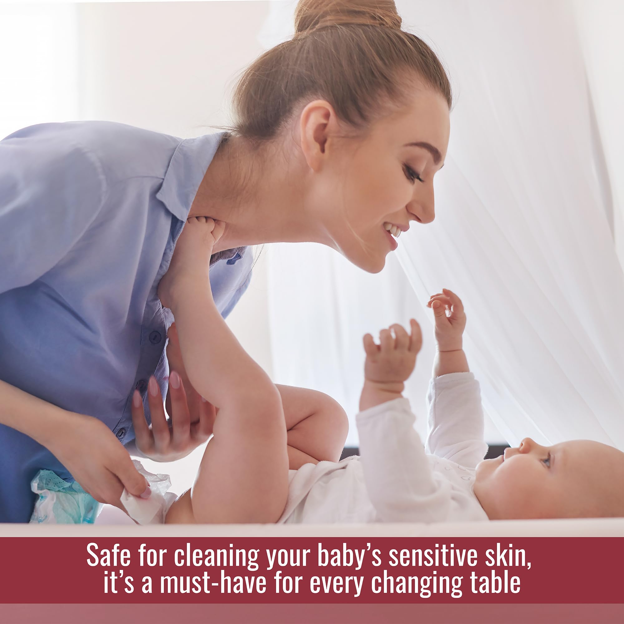 Toallitas secas de algodón orgánico para cambio de pañales de bebé y tiempo de baño, paños gruesos y absorbentes, suaves, almohadillas de algodón 100% orgánico para bebé, toallitas de algodón extra