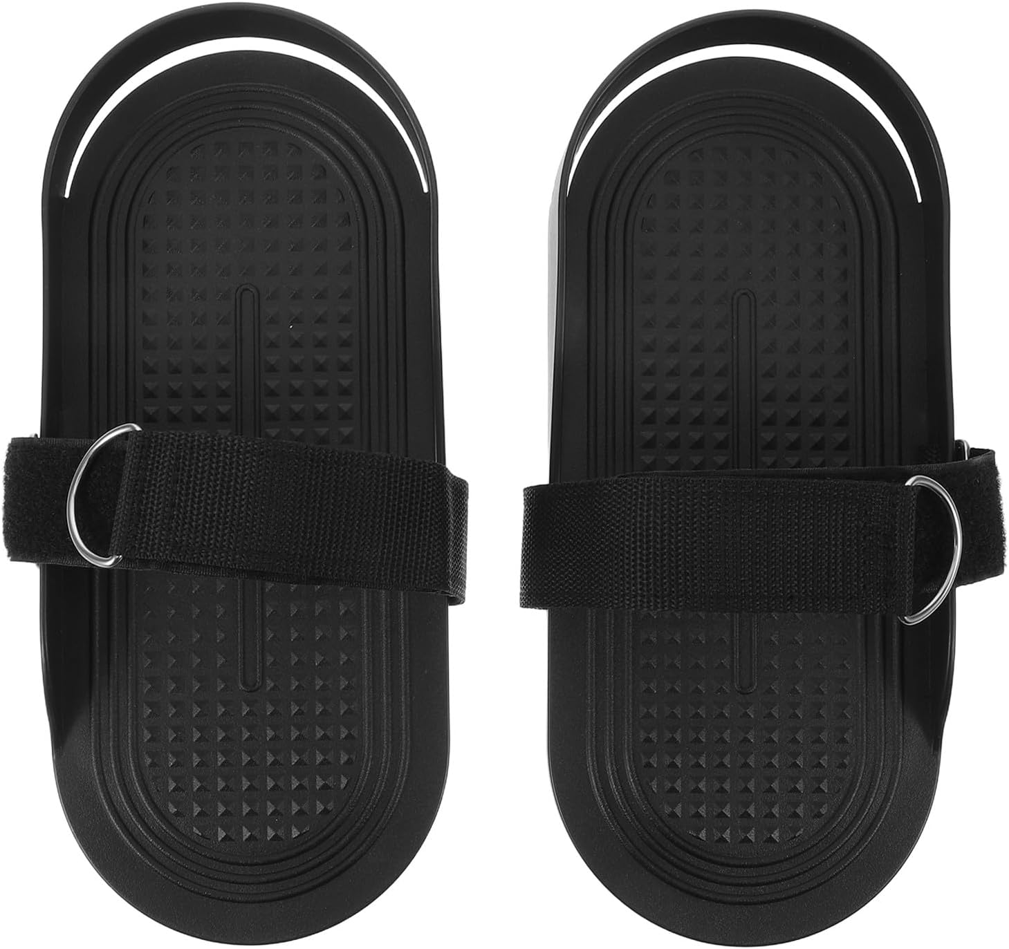 2pcs Plastic Rowing Machine Pedals - Replacement Foot Pedals for Home Gym Equipment - Exercise Bike Accessories for Rower Workouts