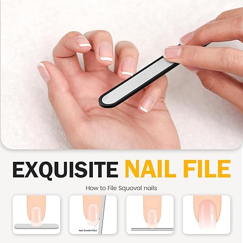 Miniatura 6 de BEZOX Cortaúñas gruesas con lima de uñas de metal, cortaúñas profesional para uñas gruesas para hombres, cortaúñas de acero inoxidable con estuche