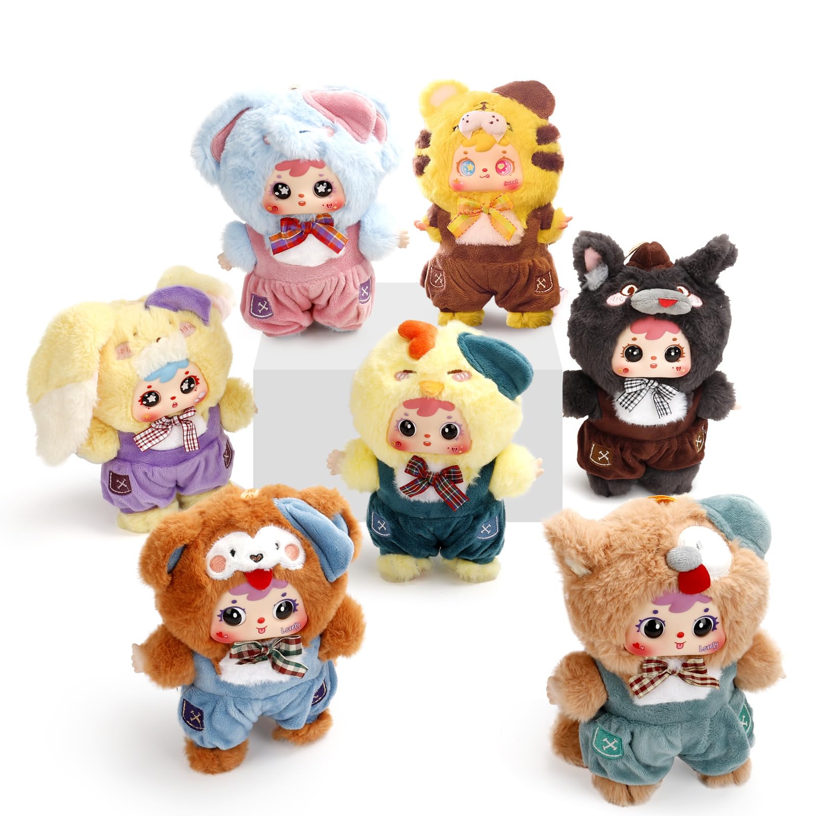 Amazon.com: LUCKJOY Kawaii Plush Blind Box, Cute Blind Box Figures