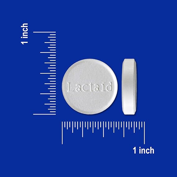 Lactaid Fast Act Lactose Intolerance Chewables with Lactase Enzymes, Vanilla Twist, 32 Pks of 1-ct.