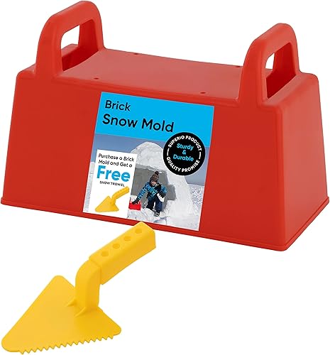 Superio Sandcastle - Kit de construcción de ladrillos de nieve, moldes de castillo de arena, juguetes de playa para niños y adultos, forma de bloque