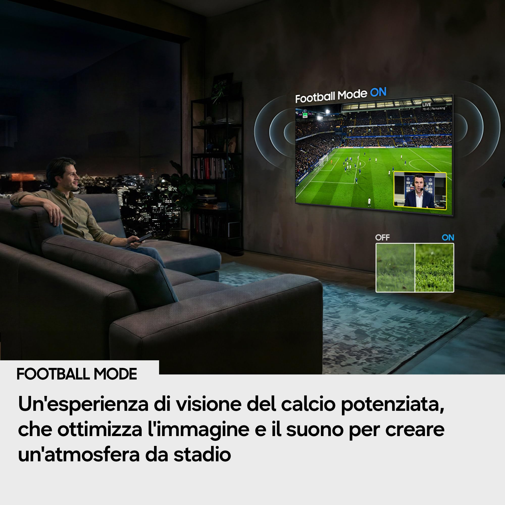 Samsung Smart TV 55" UE55U8090HUXZT Crystal UHD, Crystal 4K Processor, HDR10+, PurColor, Motion Xcelerator, Dynamic Sound Pack, Gaming Hub, TV Plus, Knox Security, Vision AI, 2026