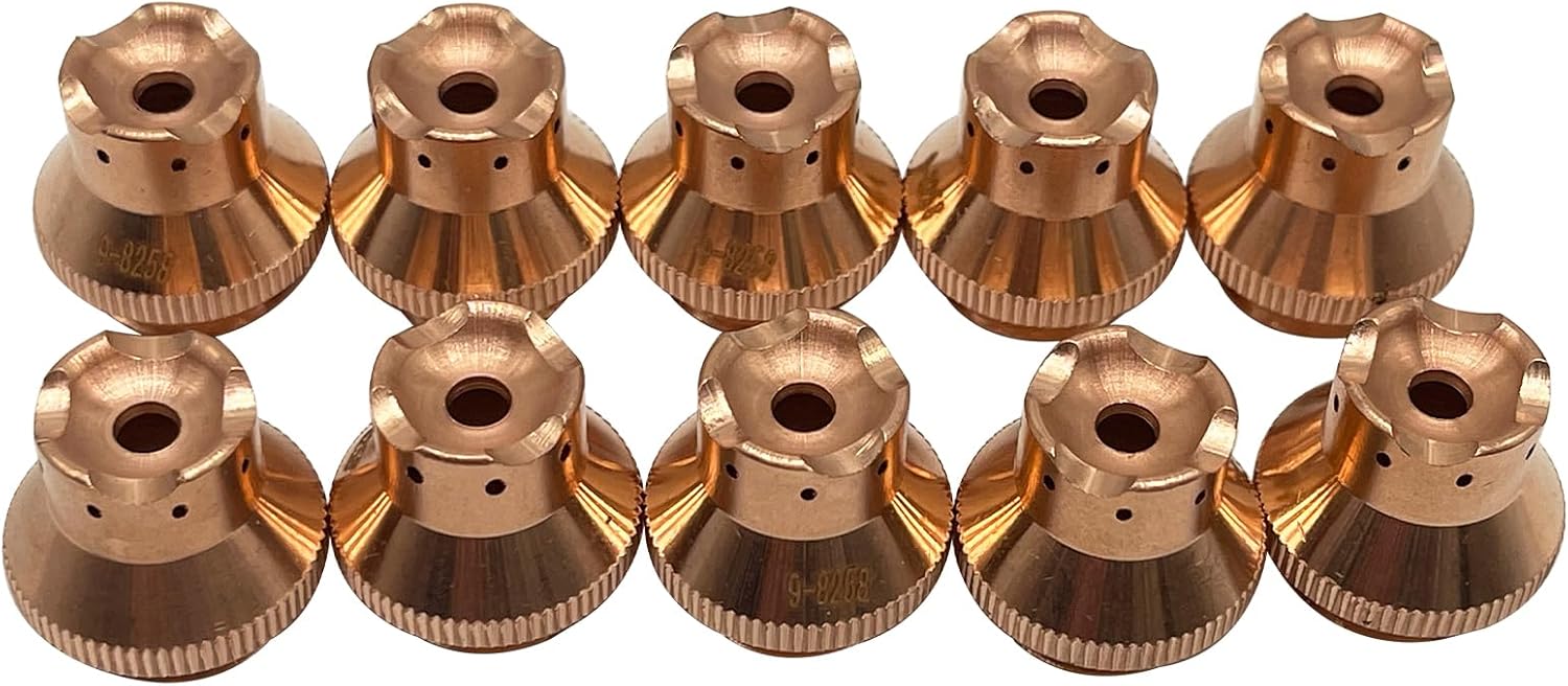 10pcs 9-8258 Drag Shield Cap Fit for Thermal Dynamic Cutmaster 52/82/102/152 SL60/SL100 Plasma Consumables