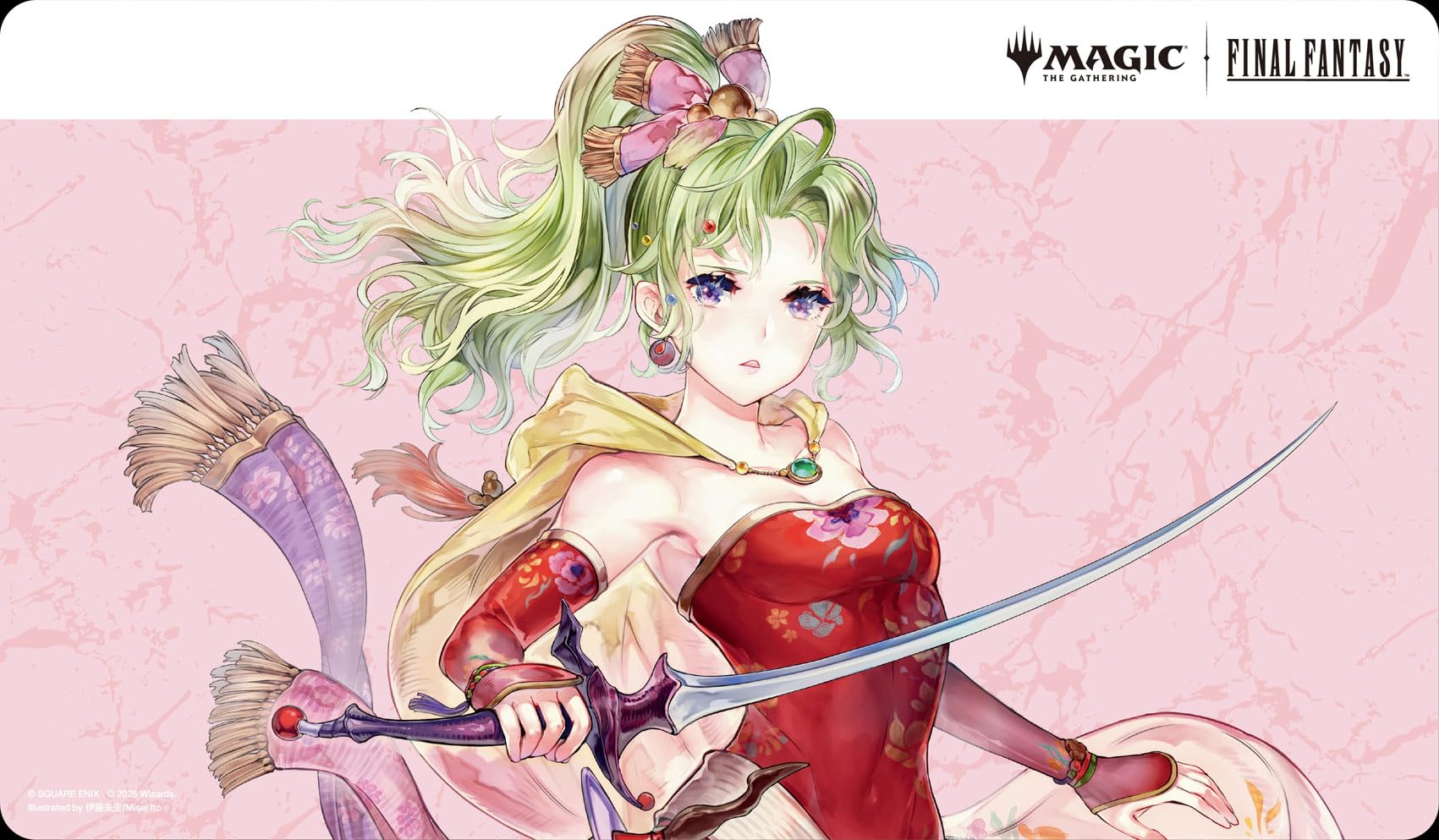 値下げ⭐︎FFMTG ボーダーレス 魔導の力を持つ少女、ティナ MTG FF 魔導の力を持つ少女ティナ ボーダーレス 英語版 MTG 魔