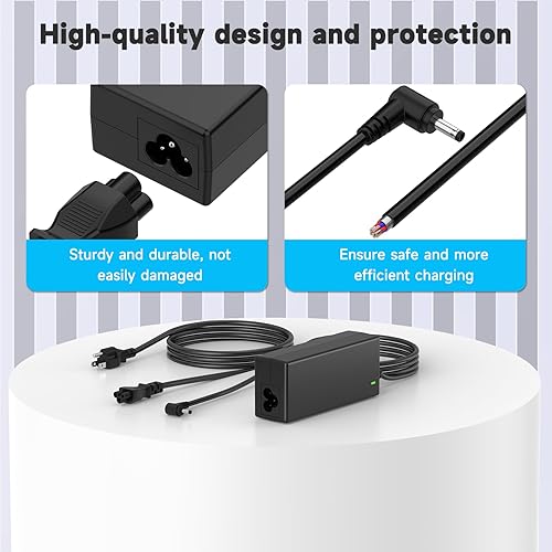 Miniatura 5 de Cargador de CA de 65 W y 45 W para Lenovo IdeaPad 100S 110 110S 120 120S 310 320 330S S340 510 710S, Flex 4 1470 1580 1130 Flex 5 1570 1470 ADL45WCC