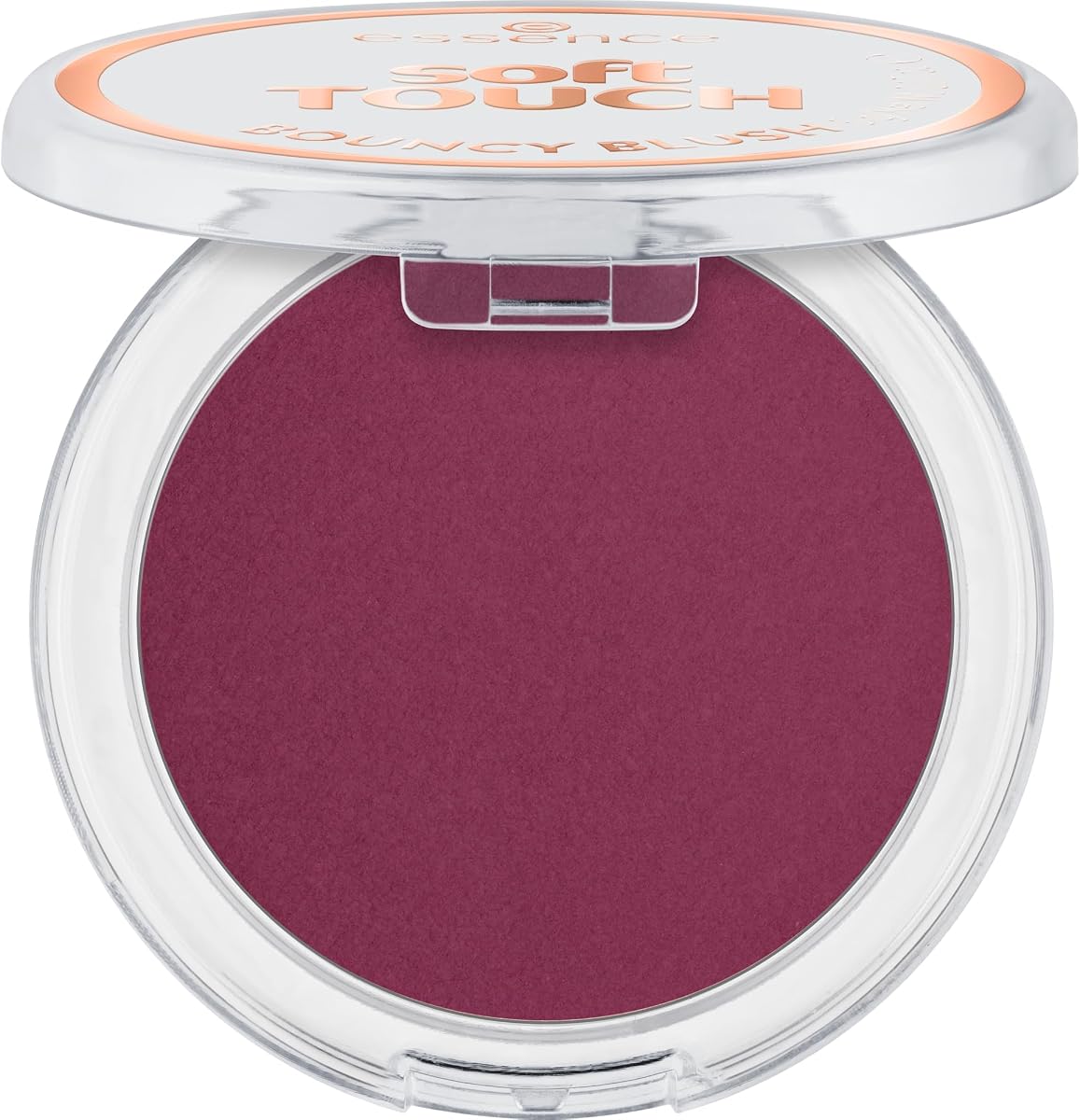 essence Soft Touch Bouncy Blush, Cream to Powder (40 | Roses In Berry) | Lightweight, Buildable Natural Finish, Cheek Makeup, Long-Lasting All-Day Color; Vegan & Cruelty-Free, Paraben-Free