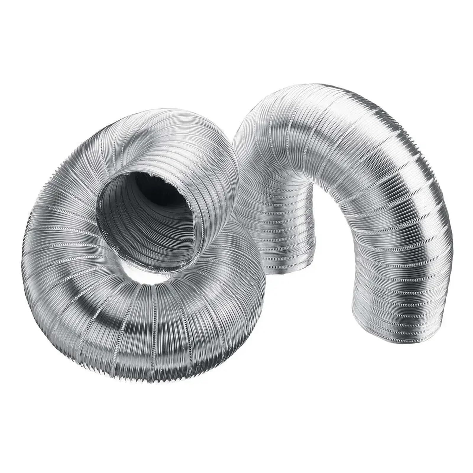 Manguera De VentilacióN Tubo de ventilación de aire de 4/5 pulgadas, tubo de aluminio, manguera, tubo de escape flexible, conducto, sistema de aire, accesorios de aire acondicionado Para Extractores,