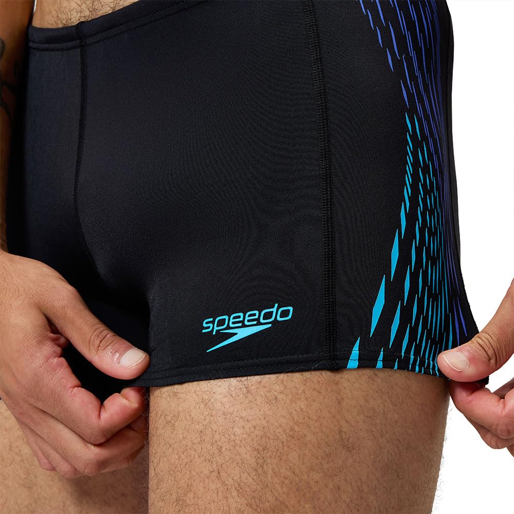 Speedo - Eco+ Tech Panel aqsh - Noir - Taille 40 - Maillot de Bain Boxer